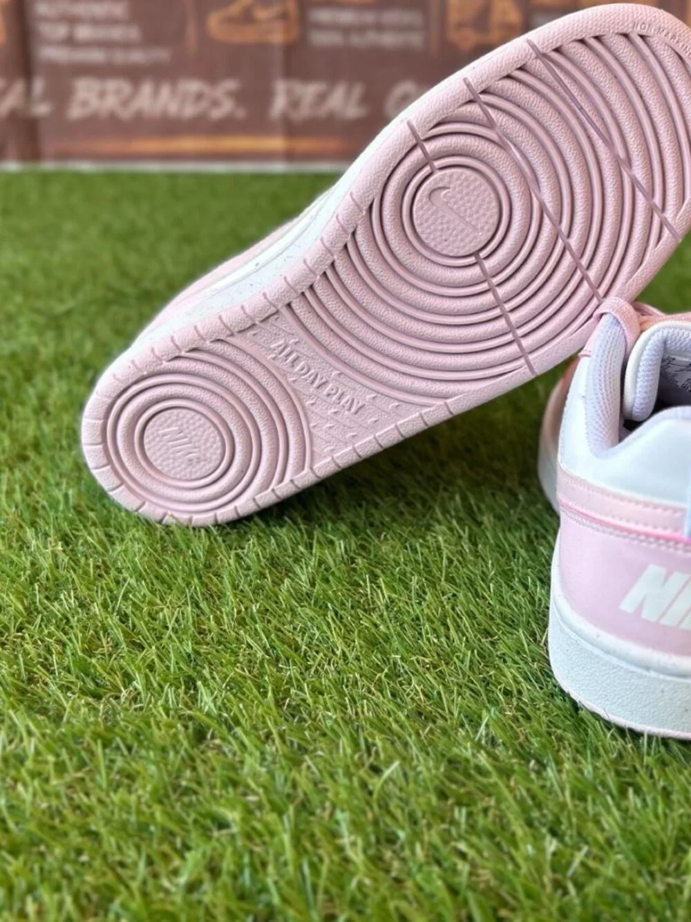 🌸 Nike Court Borough Low Recraft “White/Pink Foam” | Youth 7Y (Women’s 8.5) | B